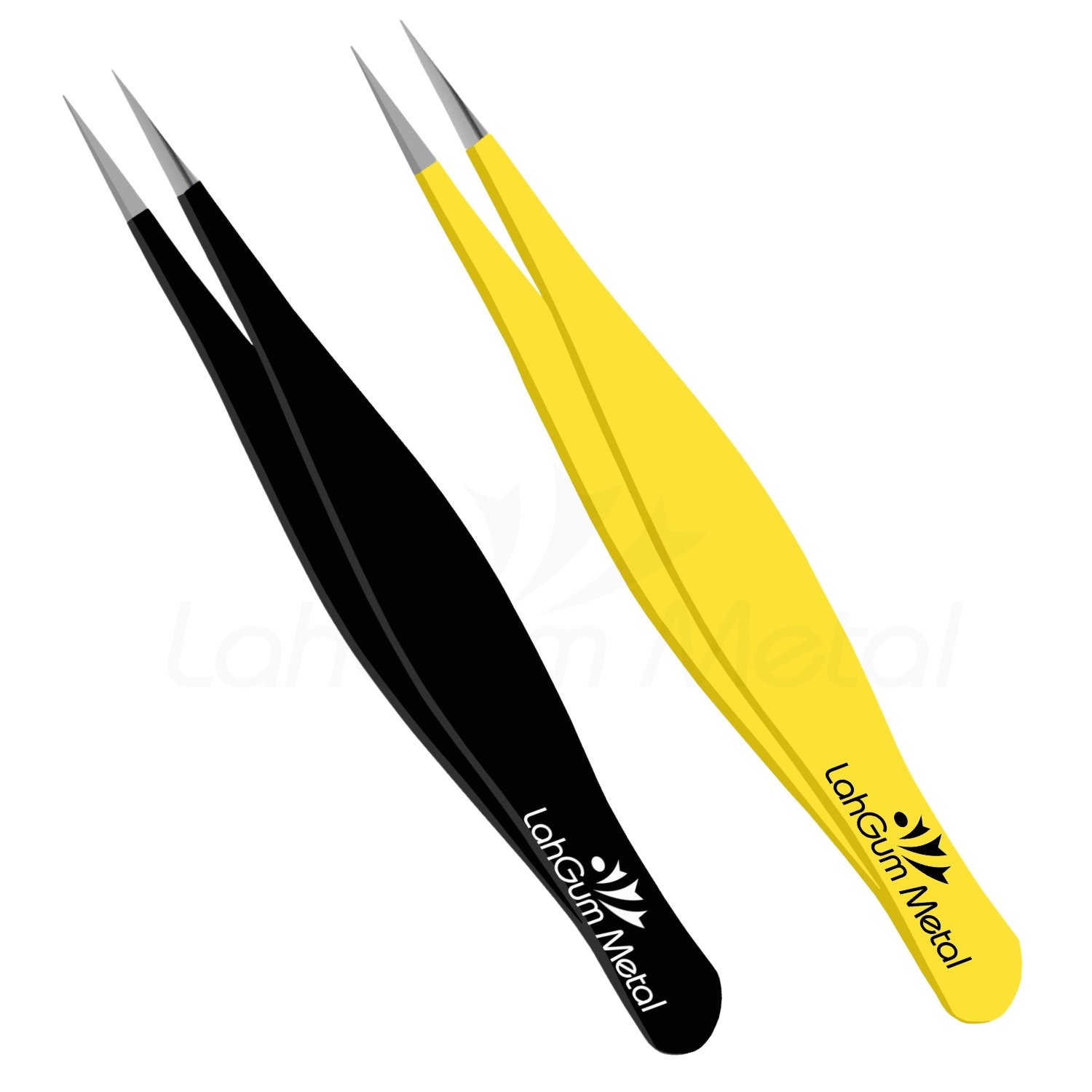 LahGum Metal precision tweezers